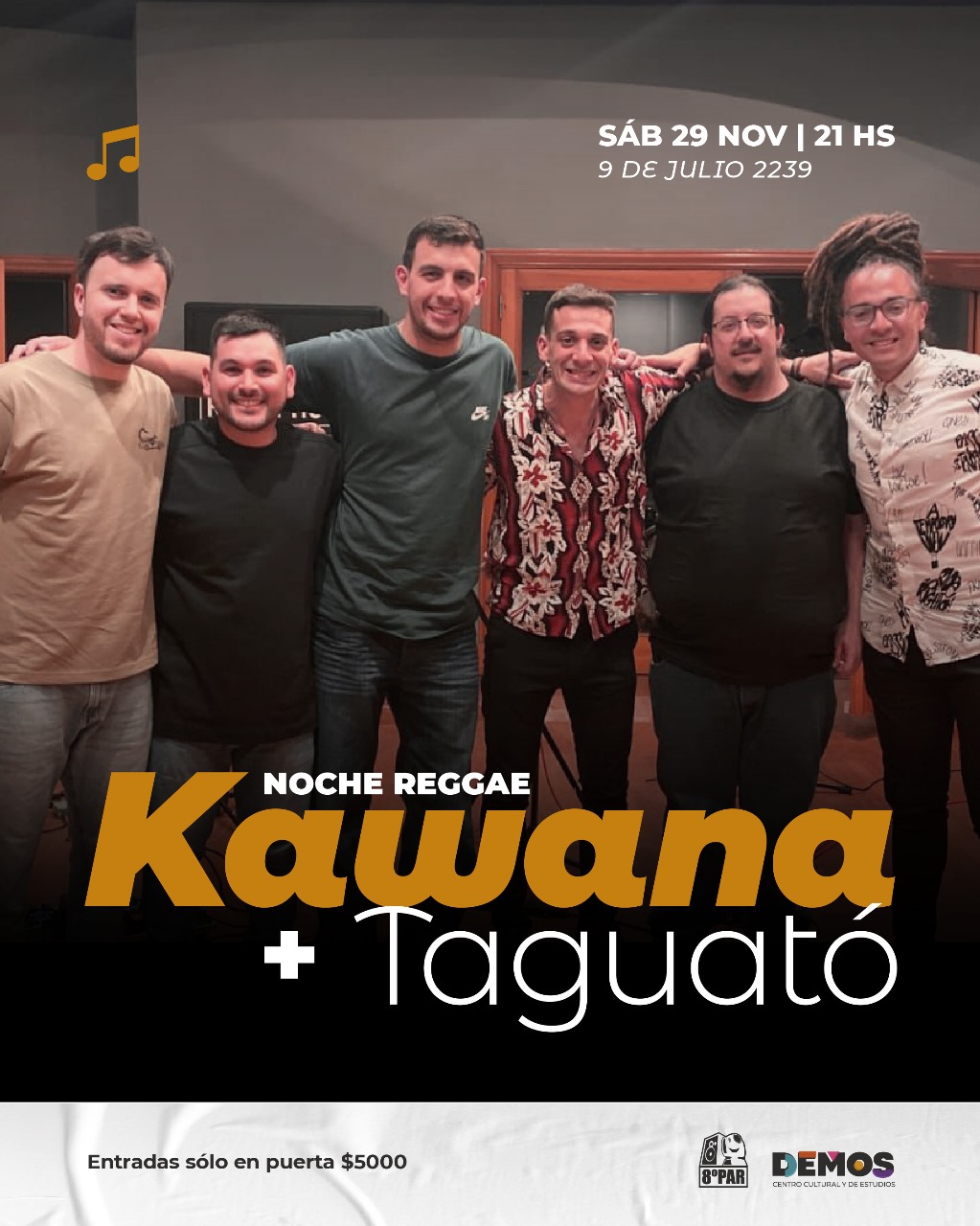 NOCHE REGGAE - Kawana + Torguató